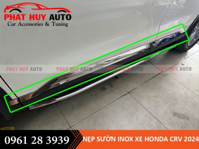 Nẹp sườn inox xe Honda CRV 2024