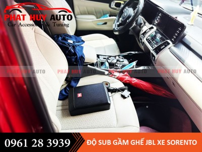 Độ Sub gầm ghế JBL xe ô tô Kia Sorento
