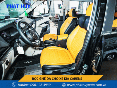 Bọc Ghế Da Nappa Cho Kia Carens