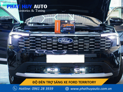Độ Đèn Gầm Trợ Sáng Cho Xe Territory