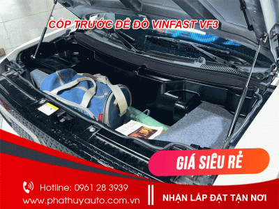 Độ Cốp Trước Để Đồ Cho Vinfast VF3