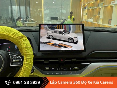 Lắp Camera 360 Độ Cho Xe Kia Carens 2023-2024