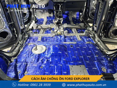 Cách âm chống ồn cho Explorer
