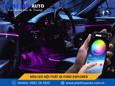 Độ Led nội thất Ford Explorer