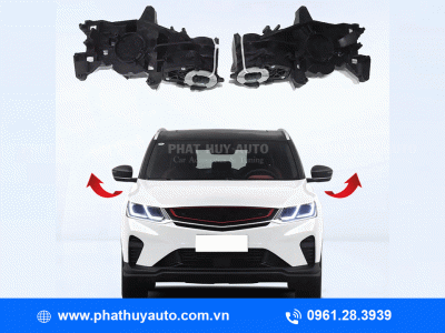 Độ Gương Gập Điện Cho Xe Geely Coolray