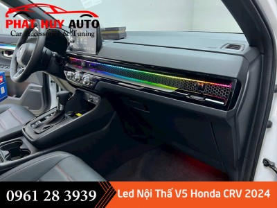Độ đèn Led nội thất V5 ô tô Honda CRV 2024