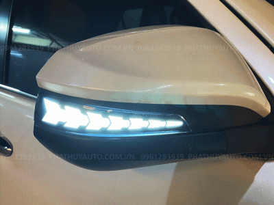 Độ led xi nhan gương chiếu hậu Limo Green