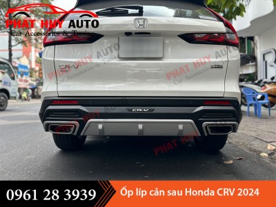 Ốp líp pô cản sau Honda CRV 2024