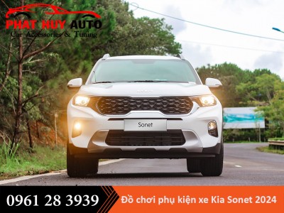 Tổng hợp phụ kiện, đồ chơi xe Kia Sonet 2024