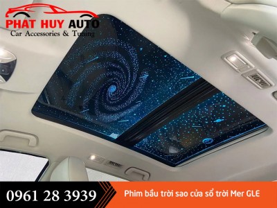 Dán phim cách nhiệt bầu trời sao Mercedes GLE