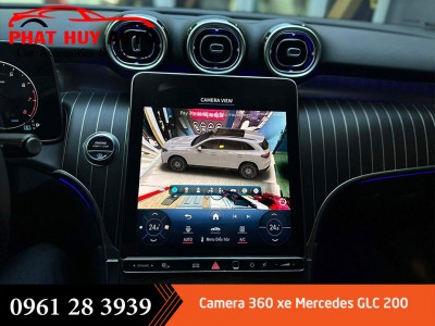 Lắp camera 360 safeview 3D cho Mercedes GLC 200
