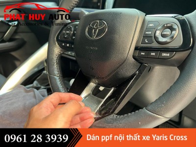 Dán ppf nội thất xe ô tô Toyota Yaris Cross 2024