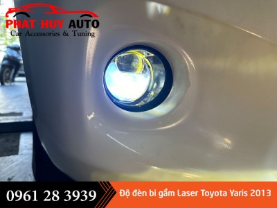 Độ đèn bi gầm laser cho xe Toyota Yaris 2013