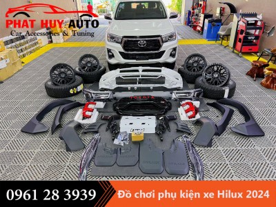 Tổng hợp phụ kiện, đồ chơi Toyota Hilux 2024