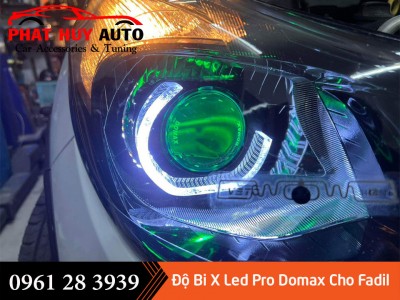Độ Đèn Bi X LED Pro Domax Cho Vinfast Fadil