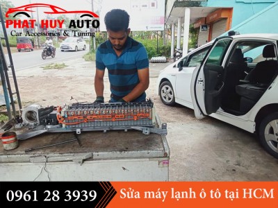 Sửa máy lạnh ô tô