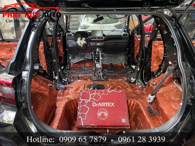 Dán cách âm chống ồn ô tô Toyota Raize