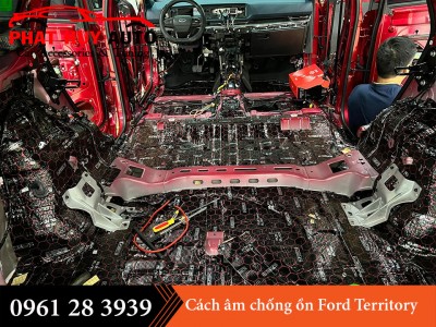 Cách âm chống ồn Ford Territory