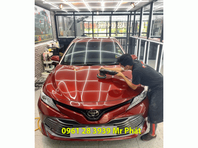 Phủ nano Ceramic cao cấp cho xe Toyota Camry 2019