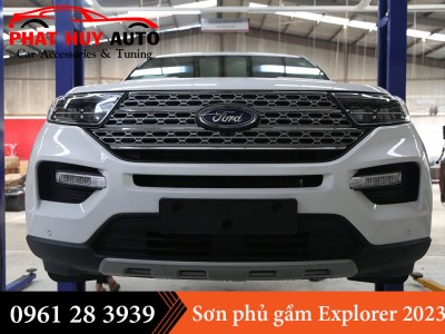 Sơn phủ gầm xe Ford Explorer 2023