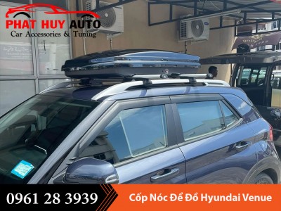Lắp cốp nóc để đồ cho Hyundai Venue