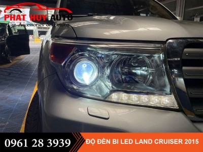 Độ Đèn Bi Led Cho Land Curiser 2015