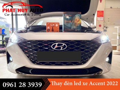 Thay đèn led Accent 2022