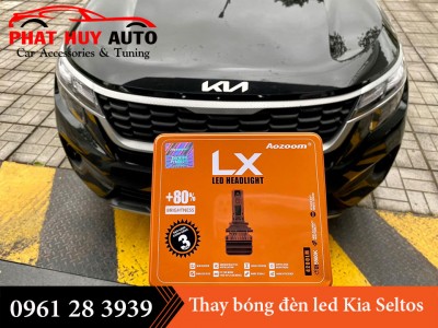 Thay đèn led cho Kia Seltos