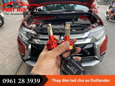 Thay đèn led cho Outlander