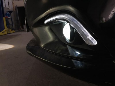 Độ đèn bi gầm cho xe Mazda 6