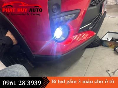 Đèn Bi Led gầm 3 màu
