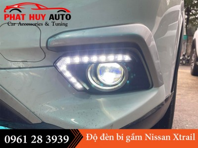 Độ đèn bi gầm Nissan Xtrail