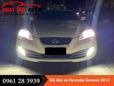 Độ đèn cho Hyundai Genesis 2012