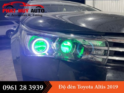 Độ đèn Toyota Altis 2019