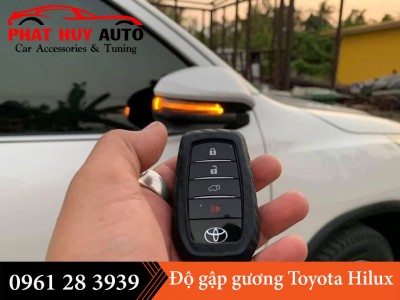 Độ gập gương tự động cho Toyota Hilux