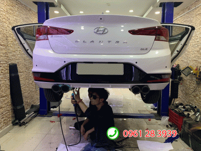 Độ pô Hyundai Elantra 2019