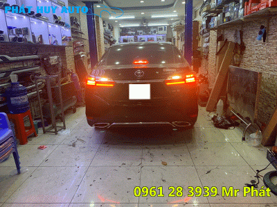 Độ Líp Pô Mer cho xe Toyota Altis 2019