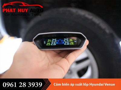 Gắn cảm biến áp suất lốp Hyundai Venue