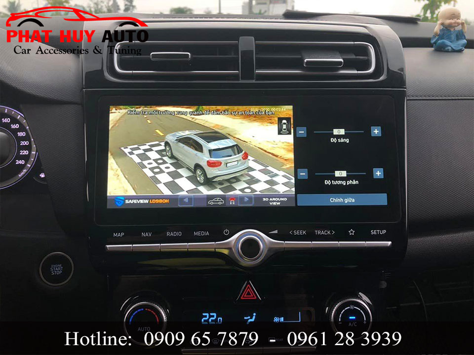 Lắp camera 360 cho Hyundai Creta 2022, 2023