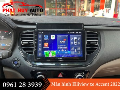 Màn hình Android Elliview U4 cho Accent 2022