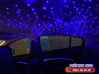 Độ đèn trần sao rơi Mazda 3 