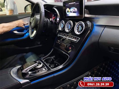 Độ đèn Led nội thất Mercedes C200