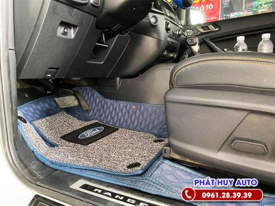 Thảm lót sàn 6d Ford Ranger 2021