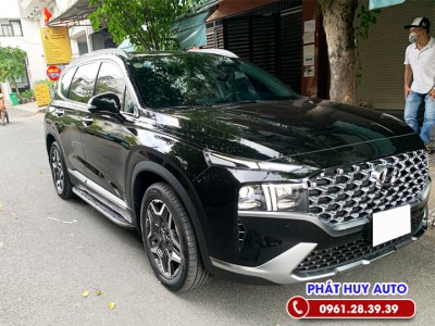 Bậc lên xuống Huyndai Santafe 2021