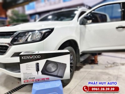 Độ sub gầm ghế Chevrolet Trailblazer