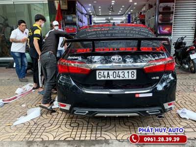 Độ đuôi gió Toyota Altis
