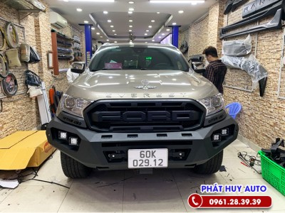 Độ cản sắt trước sau Ford Everest 