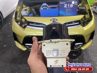 Độ đèn Kia Morning 2022