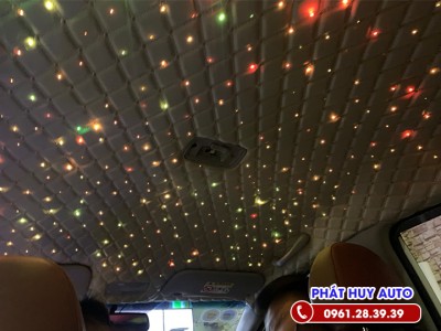 Độ đèn trần sao rơi Hyundai i10 