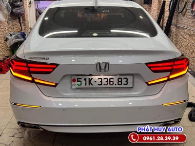 Độ đèn hậu Honda Accord 2022 nguyên bộ